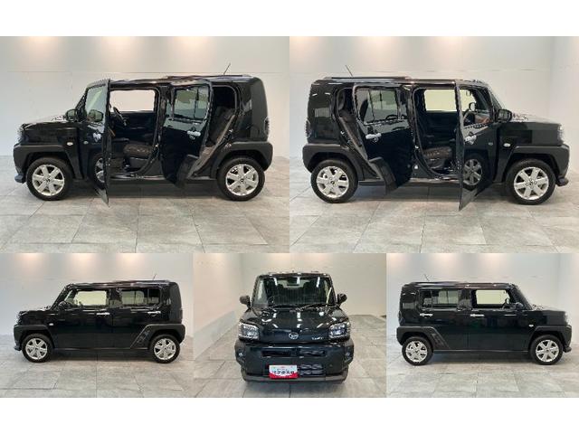 タフトＧ　レーダークルーズコントロール　コーナーセンサー衝突被害軽減ブレーキ　コーナーセンサー　バックカメラ（ナビ装着時用）　前席シートヒーター　電動パーキング　スカイフィールトップ　ＬＥＤ　オートライト　オートエアコン　スマートキー　エコアイドル（滋賀県）の中古車