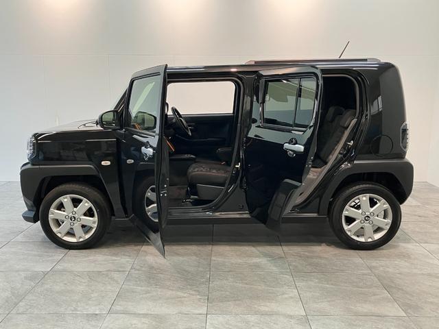 タフトＧ　レーダークルーズコントロール　コーナーセンサー衝突被害軽減ブレーキ　コーナーセンサー　バックカメラ（ナビ装着時用）　前席シートヒーター　電動パーキング　スカイフィールトップ　ＬＥＤ　オートライト　オートエアコン　スマートキー　エコアイドル（滋賀県）の中古車