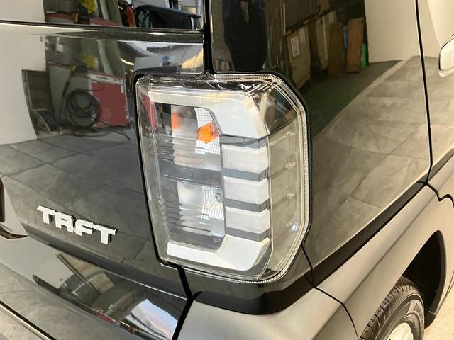 タフトＧ　レーダークルーズコントロール　コーナーセンサー衝突被害軽減ブレーキ　コーナーセンサー　バックカメラ（ナビ装着時用）　前席シートヒーター　電動パーキング　スカイフィールトップ　ＬＥＤ　オートライト　オートエアコン　スマートキー　エコアイドル（滋賀県）の中古車