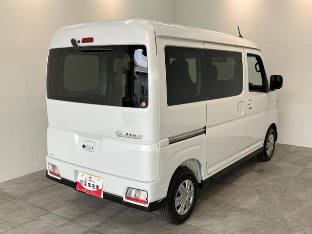 アトレーＲＳ　４ＷＤ　デジタルインナーミラー　届出済未使用車衝突被害軽減ブレーキ　コーナーセンサー　４ＷＤ　バックカメラ（ナビ装着時用）　両側パワスラ　ＬＥＤ　オートライト　レーダークルーズコントロール　スマートキー　エコアイドル　デジタルインナーミラー（滋賀県）の中古車