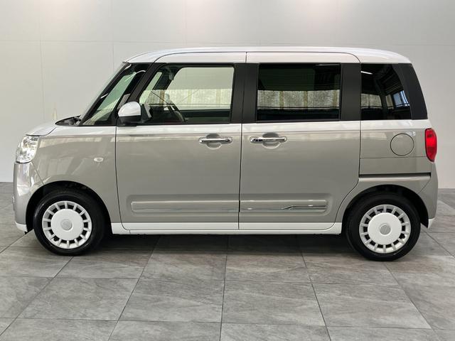 ムーヴキャンバスストライプスＧ　９型ディスプレイオーディオ　バックカメラ衝突被害軽減ブレーキ　コーナーセンサー　９型ディスプレイオーディオ　フルセグ　Ｂｌｕｅｔｏｏｔｈ　ＵＳＢ　バックカメラ　両側電動スライドドア　前席シートヒーター　電動パーキングブレーキ　オートライト（滋賀県）の中古車