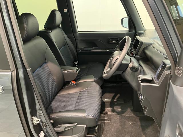 タントカスタムＸ　コーナーセンサー　シートヒーター　届出済未使用車衝突被害軽減ブレーキ　コーナーセンサー　バックカメラ（ナビ装着時用）　両側電動スライドドア　前席シートヒーター　電動パーキングブレーキ　ＬＥＤ　オートライト　オートエアコン　スマートキー　エコアイドル（滋賀県）の中古車