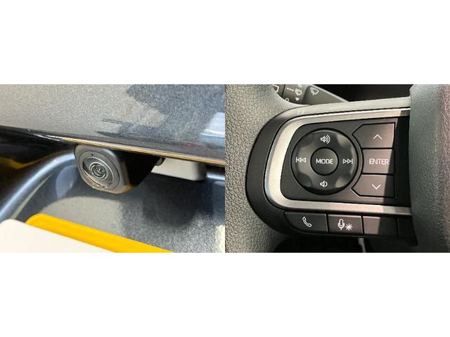 タントカスタムＸ　コーナーセンサー　シートヒーター　届出済未使用車衝突被害軽減ブレーキ　コーナーセンサー　バックカメラ（ナビ装着時用）　両側電動スライドドア　前席シートヒーター　電動パーキングブレーキ　ＬＥＤ　オートライト　オートエアコン　スマートキー　エコアイドル（滋賀県）の中古車