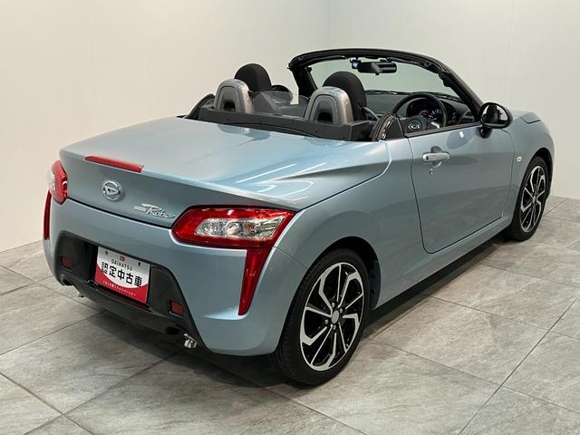 コペンローブ ターボ ドラレコ シートヒーター 車検整備付電動オープンルーフ ドラレコ ETC シートヒーター LEDヘッドライト オートライト スマートキー オートエアコン エコアイドル エクスプレイ仕様アルミ(滋賀県)の中古車