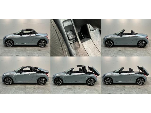 コペンローブ ターボ ドラレコ シートヒーター 車検整備付電動オープンルーフ ドラレコ ETC シートヒーター LEDヘッドライト オートライト スマートキー オートエアコン エコアイドル エクスプレイ仕様アルミ(滋賀県)の中古車