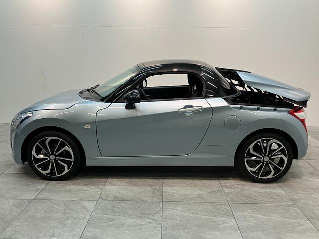 コペンローブ ターボ ドラレコ シートヒーター 車検整備付電動オープンルーフ ドラレコ ETC シートヒーター LEDヘッドライト オートライト スマートキー オートエアコン エコアイドル エクスプレイ仕様アルミ(滋賀県)の中古車