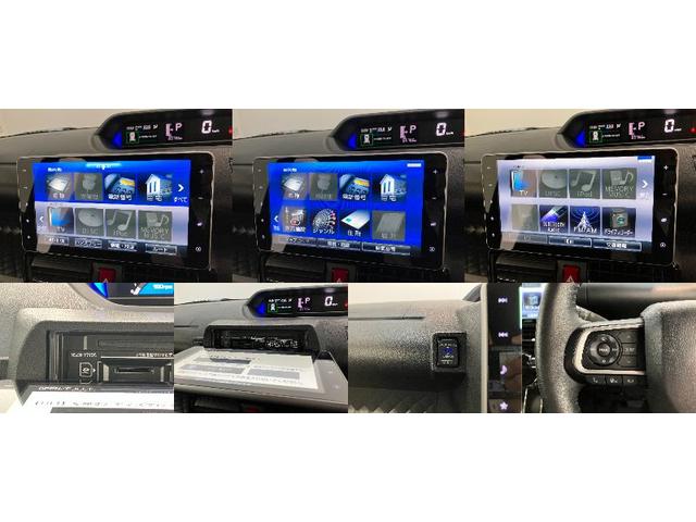 タントカスタムRSスタイルセレクション 4WD 9型ナビ Pカメラ衝突被害軽減ブレーキ コーナーセンサー 9型フルセグナビ Bluetooth DVD USB パノラマカメラ 後席モニター ドラレコ レーダークルコン 両側電動スライドドア 前席シートヒーター LED(滋賀県)の中古車