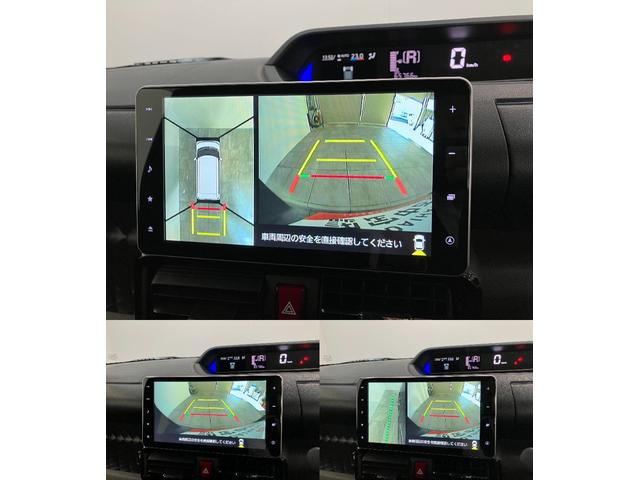 タントカスタムRSスタイルセレクション 4WD 9型ナビ Pカメラ衝突被害軽減ブレーキ コーナーセンサー 9型フルセグナビ Bluetooth DVD USB パノラマカメラ 後席モニター ドラレコ レーダークルコン 両側電動スライドドア 前席シートヒーター LED(滋賀県)の中古車