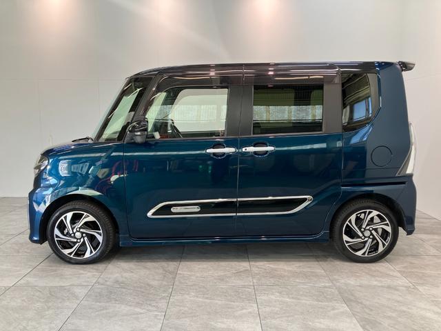 タントカスタムRSスタイルセレクション 4WD 9型ナビ Pカメラ衝突被害軽減ブレーキ コーナーセンサー 9型フルセグナビ Bluetooth DVD USB パノラマカメラ 後席モニター ドラレコ レーダークルコン 両側電動スライドドア 前席シートヒーター LED(滋賀県)の中古車