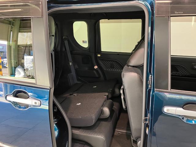 タントカスタムRSスタイルセレクション 4WD 9型ナビ Pカメラ衝突被害軽減ブレーキ コーナーセンサー 9型フルセグナビ Bluetooth DVD USB パノラマカメラ 後席モニター ドラレコ レーダークルコン 両側電動スライドドア 前席シートヒーター LED(滋賀県)の中古車