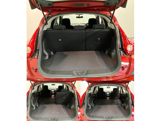 ジューク１５ＲＸ　タイプＶ　フルセグナビ　バックカメラ　車検整備付フルセグナビ　バックカメラ　ＥＴＣ　ＵＳＢ　オートライト　オートエアコン　電動格納式ミラー　スマートキー　エコアイドル（滋賀県）の中古車