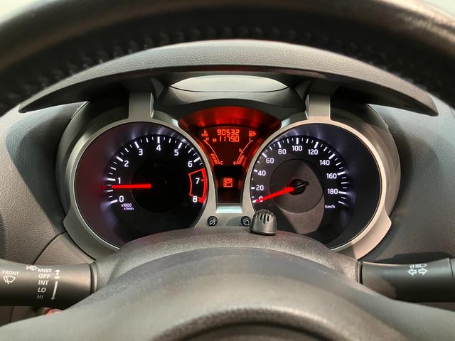 ジューク１５ＲＸ　タイプＶ　フルセグナビ　バックカメラ　車検整備付フルセグナビ　バックカメラ　ＥＴＣ　ＵＳＢ　オートライト　オートエアコン　電動格納式ミラー　スマートキー　エコアイドル（滋賀県）の中古車