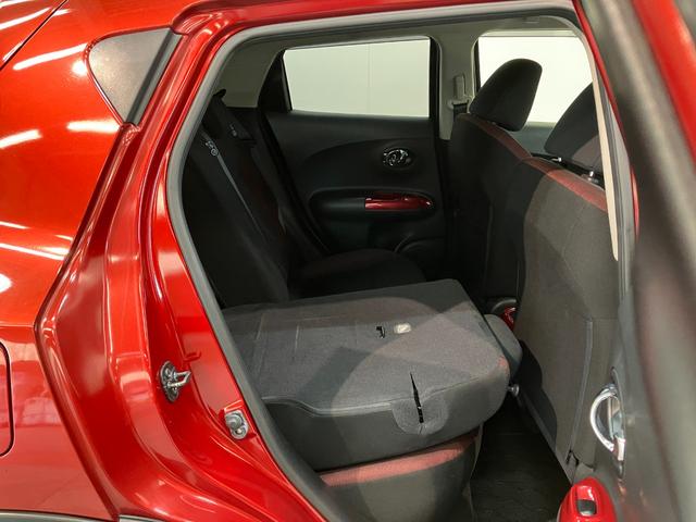 ジューク１５ＲＸ　タイプＶ　フルセグナビ　バックカメラ　車検整備付フルセグナビ　バックカメラ　ＥＴＣ　ＵＳＢ　オートライト　オートエアコン　電動格納式ミラー　スマートキー　エコアイドル（滋賀県）の中古車