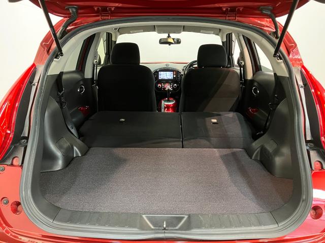 ジューク１５ＲＸ　タイプＶ　フルセグナビ　バックカメラ　車検整備付フルセグナビ　バックカメラ　ＥＴＣ　ＵＳＢ　オートライト　オートエアコン　電動格納式ミラー　スマートキー　エコアイドル（滋賀県）の中古車