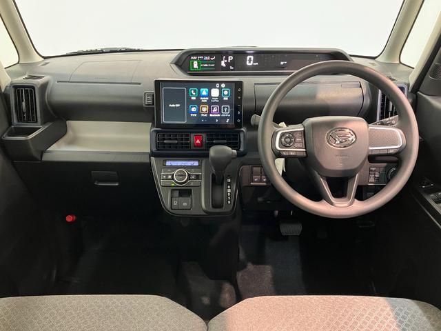 タントＸ　９型ディスプレイオーディオ　フルセグ　届出済未使用車衝突被害軽減ブレーキ　コーナーセンサー　９型ディスプレイオーディオ　フルセグ　Ｂｌｕｅｔｏｏｔｈ　ＵＳＢ　バックカメラ　左側電動スライドドア　前席シートヒーター　ＬＥＤ　スマートキー　エコアイドル（滋賀県）の中古車