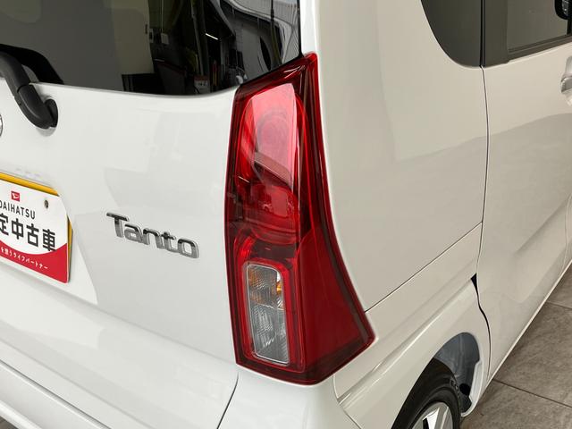 タントＸ　９型ディスプレイオーディオ　フルセグ　届出済未使用車衝突被害軽減ブレーキ　コーナーセンサー　９型ディスプレイオーディオ　フルセグ　Ｂｌｕｅｔｏｏｔｈ　ＵＳＢ　バックカメラ　左側電動スライドドア　前席シートヒーター　ＬＥＤ　スマートキー　エコアイドル（滋賀県）の中古車