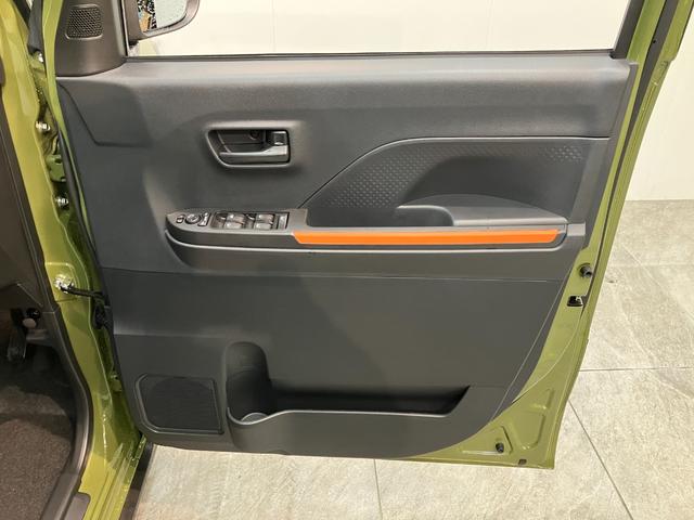 タントファンクロスターボ　ディスプレイオーディオ　届出済未使用車衝突被害軽減ブレーキ　コーナーセンサー　９型ディスプレイオーディオ　フルセグ　Ｂｌｕｅｔｏｏｔｈ　ＵＳＢ　バックカメラ　両側電動スライドドア　前席シートヒーター　ＬＥＤ　スマートキー　エコアイドル（滋賀県）の中古車