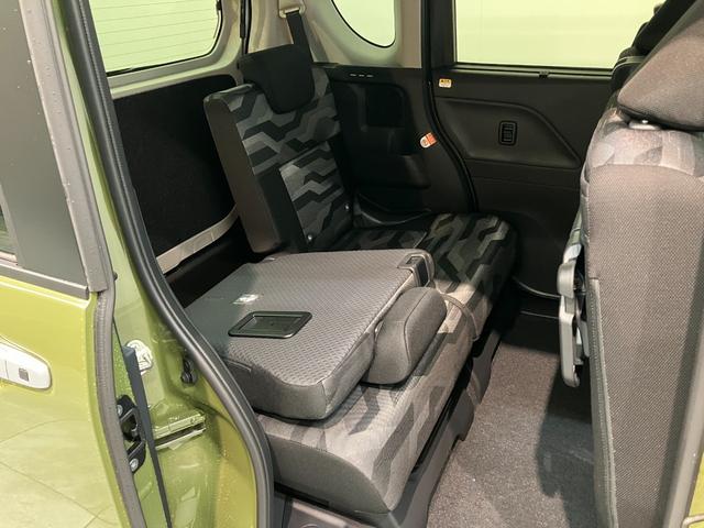 タントファンクロスターボ　ディスプレイオーディオ　届出済未使用車衝突被害軽減ブレーキ　コーナーセンサー　９型ディスプレイオーディオ　フルセグ　Ｂｌｕｅｔｏｏｔｈ　ＵＳＢ　バックカメラ　両側電動スライドドア　前席シートヒーター　ＬＥＤ　スマートキー　エコアイドル（滋賀県）の中古車