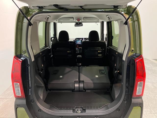 タントファンクロスターボ　ディスプレイオーディオ　届出済未使用車衝突被害軽減ブレーキ　コーナーセンサー　９型ディスプレイオーディオ　フルセグ　Ｂｌｕｅｔｏｏｔｈ　ＵＳＢ　バックカメラ　両側電動スライドドア　前席シートヒーター　ＬＥＤ　スマートキー　エコアイドル（滋賀県）の中古車