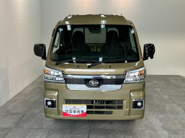 ハイゼットトラックジャンボエクストラ　４ＷＤ　ＣＶＴ　届出済未使用車衝突被害軽減ブレーキ　スマアシ　コーナーセンサー　ＬＥＤヘッドライト　オートライト　スマートキー　パワーウインドウ　電動格納式ミラー　パートタイム４ＷＤ　デフロック　荷台作業灯　デフロック（滋賀県）の中古車