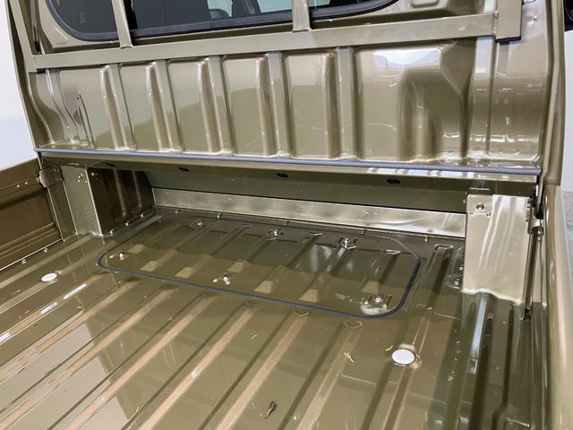 ハイゼットトラックジャンボエクストラ　４ＷＤ　ＣＶＴ　届出済未使用車衝突被害軽減ブレーキ　スマアシ　コーナーセンサー　ＬＥＤヘッドライト　オートライト　スマートキー　パワーウインドウ　電動格納式ミラー　パートタイム４ＷＤ　デフロック　荷台作業灯　デフロック（滋賀県）の中古車