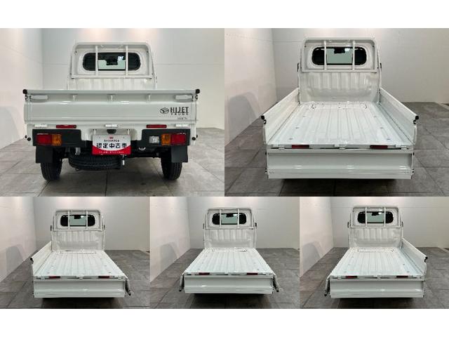 ハイゼットトラックスタンダード　４ＷＤ　ＣＶＴ　届出済未使用車衝突被害軽減ブレーキ　コーナーセンサー　パートタイム４ＷＤ　ＡＭ／ＦＭラジオ　マニュアルエアコン　マニュアルレベリング　オートライト（滋賀県）の中古車