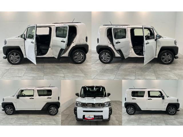 タフトＧダーククロムベンチャー　届出済未使用車　９型Ｄ．Ａ衝突被害軽減ブレーキ　コーナーセンサー　９型ディスプレイオーディオ　バックカメラ　レーダークルーズコントロール　前席シートヒーター　電動パーキング　オートエアコン　スマートキー　エコアイドル（滋賀県）の中古車