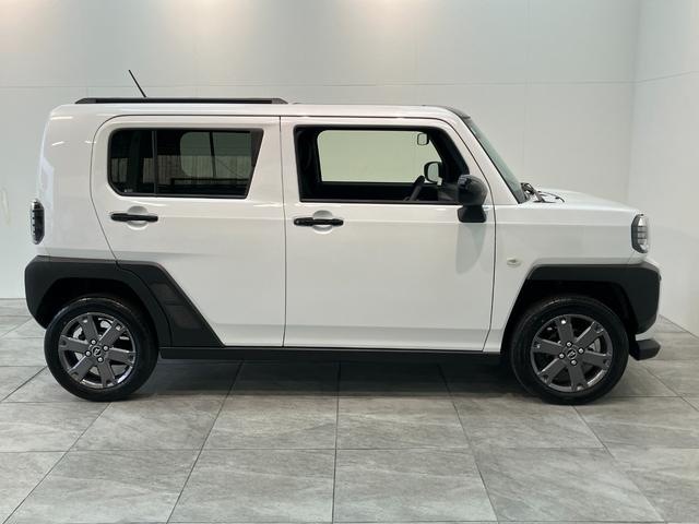 タフトＧダーククロムベンチャー　届出済未使用車　９型Ｄ．Ａ衝突被害軽減ブレーキ　コーナーセンサー　９型ディスプレイオーディオ　バックカメラ　レーダークルーズコントロール　前席シートヒーター　電動パーキング　オートエアコン　スマートキー　エコアイドル（滋賀県）の中古車