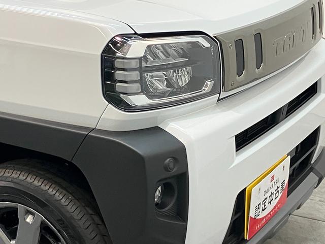 タフトＧダーククロムベンチャー　届出済未使用車　９型Ｄ．Ａ衝突被害軽減ブレーキ　コーナーセンサー　９型ディスプレイオーディオ　バックカメラ　レーダークルーズコントロール　前席シートヒーター　電動パーキング　オートエアコン　スマートキー　エコアイドル（滋賀県）の中古車