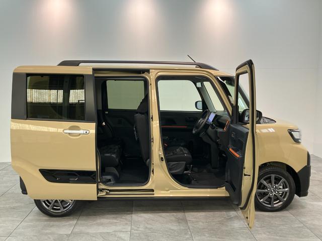 タントファンクロス 10型フルセグナビ Bカメラ 届出済未使用車衝突被害軽減ブレーキ コーナーセンサー 10型フルセグナビ Bluetooth DVD再生 USB バックカメラ 両側パワスラ 前後ドラレコ 前席シートヒーター LED スマートキー エコアイドル(滋賀県)の中古車