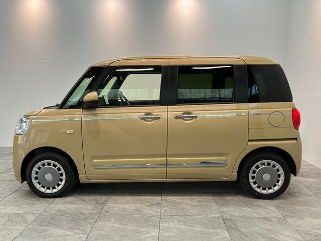 ムーヴキャンバスセオリーG 9型ディスプレイオーディオ 届出済未使用車衝突被害軽減ブレーキ コーナーセンサー ディスプレイオーディオ フルセグ Bluetooth USB バックカメラ 両側電動スライドドア 前席シートヒーター 電動パーキングブレーキ LED(滋賀県)の中古車