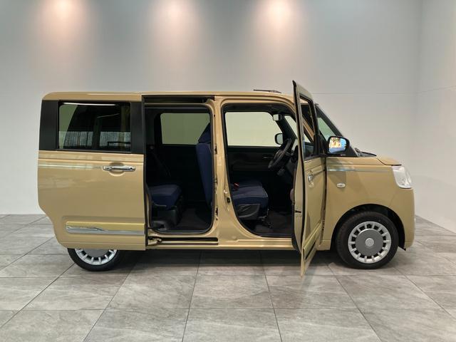 ムーヴキャンバスセオリーG 9型ディスプレイオーディオ 届出済未使用車衝突被害軽減ブレーキ コーナーセンサー ディスプレイオーディオ フルセグ Bluetooth USB バックカメラ 両側電動スライドドア 前席シートヒーター 電動パーキングブレーキ LED(滋賀県)の中古車