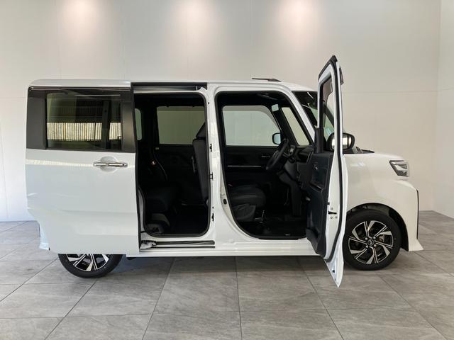 タントカスタムX CDステレオ コーナーセンサー シートヒーター衝突被害軽減ブレーキ コーナーセンサー バックカメラ(ナビ装着時用) 両側電動スライドドア 前席シートヒーター 電動パーキングブレーキ LED オートライト オートエアコン スマートキー エコアイドル(滋賀県)の中古車