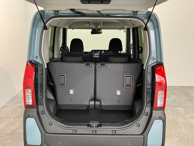 タントファンクロス　９型ディスプレイオーディオ　届出済未使用車衝突被害軽減ブレーキ　コーナーセンサー　９型ディスプレイオーディオ　フルセグ　Ｂｌｕｅｔｏｏｔｈ　ＵＳＢ　バックカメラ　両側電動スライドドア　前席シートヒーター　ＬＥＤ　スマートキー　エコアイドル（滋賀県）の中古車