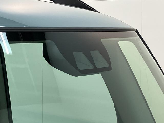 タントファンクロス　９型ディスプレイオーディオ　届出済未使用車衝突被害軽減ブレーキ　コーナーセンサー　９型ディスプレイオーディオ　フルセグ　Ｂｌｕｅｔｏｏｔｈ　ＵＳＢ　バックカメラ　両側電動スライドドア　前席シートヒーター　ＬＥＤ　スマートキー　エコアイドル（滋賀県）の中古車