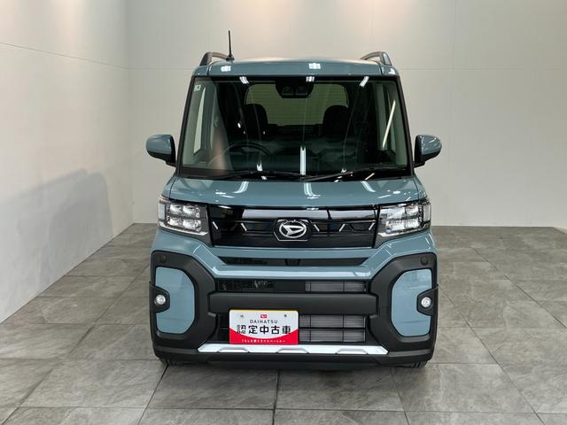 タントファンクロス　９型ディスプレイオーディオ　届出済未使用車衝突被害軽減ブレーキ　コーナーセンサー　９型ディスプレイオーディオ　フルセグ　Ｂｌｕｅｔｏｏｔｈ　ＵＳＢ　バックカメラ　両側電動スライドドア　前席シートヒーター　ＬＥＤ　スマートキー　エコアイドル（滋賀県）の中古車