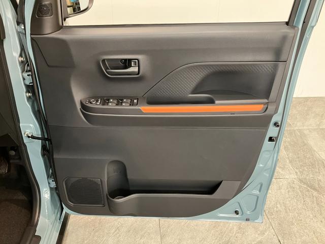 タントファンクロス　９型ディスプレイオーディオ　届出済未使用車衝突被害軽減ブレーキ　コーナーセンサー　９型ディスプレイオーディオ　フルセグ　Ｂｌｕｅｔｏｏｔｈ　ＵＳＢ　バックカメラ　両側電動スライドドア　前席シートヒーター　ＬＥＤ　スマートキー　エコアイドル（滋賀県）の中古車