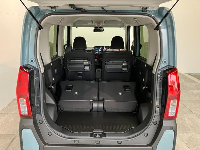 タントファンクロス　９型ディスプレイオーディオ　届出済未使用車衝突被害軽減ブレーキ　コーナーセンサー　９型ディスプレイオーディオ　フルセグ　Ｂｌｕｅｔｏｏｔｈ　ＵＳＢ　バックカメラ　両側電動スライドドア　前席シートヒーター　ＬＥＤ　スマートキー　エコアイドル（滋賀県）の中古車