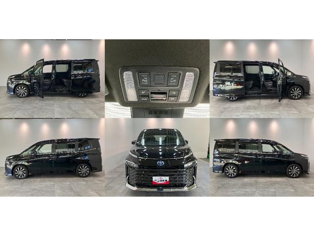 ヴォクシーハイブリッドＳ−Ｚ　１０型ナビ　レーダークルコン　Ｂカメラトヨタセーフティセンス　コーナーセンサー　１０型フルセグナビ　バックカメラ　ドラレコ　Ｂｌｕｅｔｏｏｔｈ　ＵＳＢ　ＥＴＣ　レーダークルコン　シートヒーター　両側パワスラ　デュアルエアコン　ＬＥＤ（滋賀県）の中古車