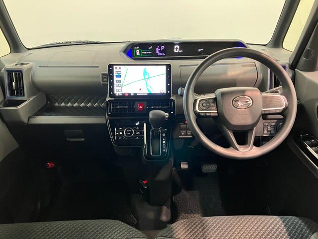 タントカスタムＸ　９型フルセグナビ　バックカメラ　前後ドラレコ衝突被害軽減ブレーキ　コーナーセンサー　フルセグナビ　Ｂｌｕｅｔｏｏｔｈ　ＤＶＤ再生　ＵＳＢ　バックカメラ　前後ドラレコ　両側電動スライドドア　前席シートヒーター　ＬＥＤ　スマートキー　エコアイドル（滋賀県）の中古車