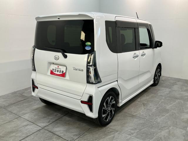 タントカスタムＸ　９型フルセグナビ　バックカメラ　前後ドラレコ衝突被害軽減ブレーキ　コーナーセンサー　フルセグナビ　Ｂｌｕｅｔｏｏｔｈ　ＤＶＤ再生　ＵＳＢ　バックカメラ　前後ドラレコ　両側電動スライドドア　前席シートヒーター　ＬＥＤ　スマートキー　エコアイドル（滋賀県）の中古車
