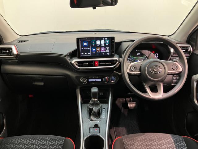 ロッキーＸ　ＨＥＶ　９型ディスプレイオーディオ　ドラレコ　車検整備付衝突被害軽減ブレーキ　コーナーセンサー　９型ディスプレイオーディオ　フルセグ　バックカメラ　Ｂｌｕｅｔｏｏｔｈ　ＵＳＢ　ＴＶコントロール　電動パーキング　ＬＥＤ　前後ドラレコ（滋賀県）の中古車