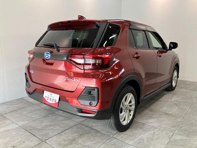 ロッキーＸ　ＨＥＶ　９型ディスプレイオーディオ　ドラレコ　車検整備付衝突被害軽減ブレーキ　コーナーセンサー　９型ディスプレイオーディオ　フルセグ　バックカメラ　Ｂｌｕｅｔｏｏｔｈ　ＵＳＢ　ＴＶコントロール　電動パーキング　ＬＥＤ　前後ドラレコ（滋賀県）の中古車
