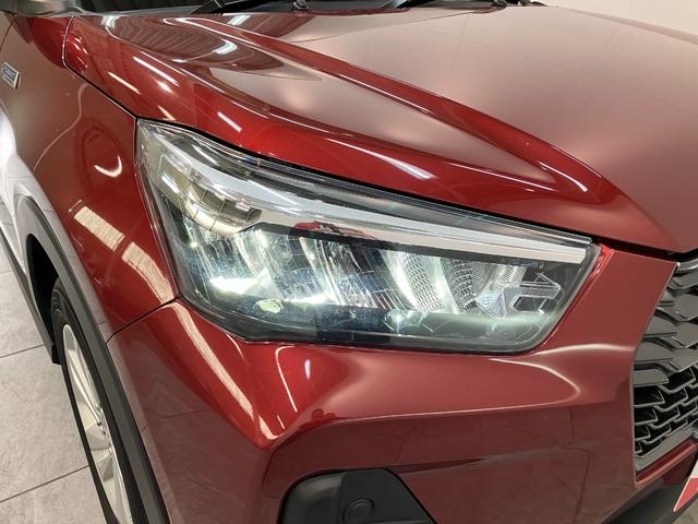 ロッキーＸ　ＨＥＶ　９型ディスプレイオーディオ　ドラレコ　車検整備付衝突被害軽減ブレーキ　コーナーセンサー　９型ディスプレイオーディオ　フルセグ　バックカメラ　Ｂｌｕｅｔｏｏｔｈ　ＵＳＢ　ＴＶコントロール　電動パーキング　ＬＥＤ　前後ドラレコ（滋賀県）の中古車