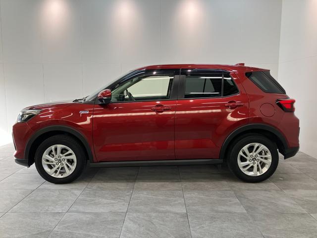 ロッキーＸ　ＨＥＶ　９型ディスプレイオーディオ　ドラレコ　車検整備付衝突被害軽減ブレーキ　コーナーセンサー　９型ディスプレイオーディオ　フルセグ　バックカメラ　Ｂｌｕｅｔｏｏｔｈ　ＵＳＢ　ＴＶコントロール　電動パーキング　ＬＥＤ　前後ドラレコ（滋賀県）の中古車