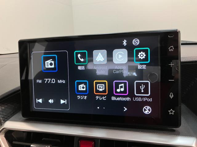 ロッキーＸ　ＨＥＶ　９型ディスプレイオーディオ　ドラレコ　車検整備付衝突被害軽減ブレーキ　コーナーセンサー　９型ディスプレイオーディオ　フルセグ　バックカメラ　Ｂｌｕｅｔｏｏｔｈ　ＵＳＢ　ＴＶコントロール　電動パーキング　ＬＥＤ　前後ドラレコ（滋賀県）の中古車