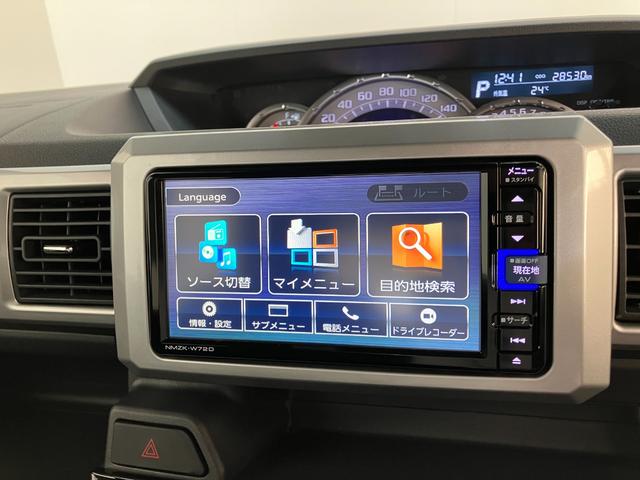 ウェイクＧターボＶＳ　ＳＡ３　フルセグナビ　パノラマ　車検整備付衝突被害軽減ブレーキ　スマアシ３　フルセグナビ　パノラマカメラ　ＤＶＤ再生　Ｂｌｕｅｔｏｏｔｈ　ＵＳＢ　ＥＴＣ　前後ドラレコ　両側電動スライドドア　ＬＥＤ　スマートキー　電動格納式ミラー　エコアイドル（滋賀県）の中古車