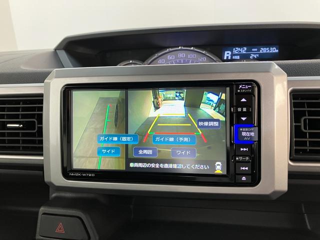 ウェイクＧターボＶＳ　ＳＡ３　フルセグナビ　パノラマ　車検整備付衝突被害軽減ブレーキ　スマアシ３　フルセグナビ　パノラマカメラ　ＤＶＤ再生　Ｂｌｕｅｔｏｏｔｈ　ＵＳＢ　ＥＴＣ　前後ドラレコ　両側電動スライドドア　ＬＥＤ　スマートキー　電動格納式ミラー　エコアイドル（滋賀県）の中古車