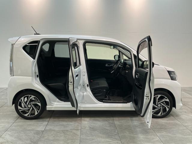 ムーヴカスタムＲＳハイパーリミテッドＳＡ３　ナビ　パノラマカメラ衝突被害軽減ブレーキ　フルセグナビ　パノラマカメラ　ＤＶＤ再生　Ｂｌｕｅｔｏｏｔｈ　ＵＳＢ　前後ドラレコ　運転席シートヒーター　ＬＥＤ　オートライト　オートエアコン　スマートキー　エコアイドル（滋賀県）の中古車