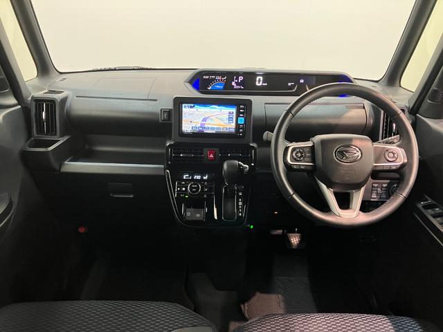 タントカスタムＲＳ　フルセグナビ　Ｂカメラ　レーダークルコン衝突被害軽減ブレーキ　コーナーセンサー　フルセグナビ　Ｂｌｕｅｔｏｏｔｈ　ＤＶＤ　ＵＳＢ　バックカメラ　前後ドラレコ　両側電動スライドドア　前席シートヒーター　ＬＥＤ　レーダクルーズコントロール（滋賀県）の中古車